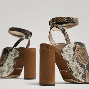 $179 - Massimo Dutti leather sandals